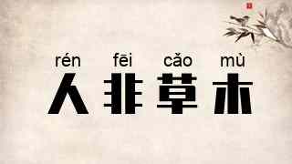 人非草木