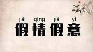 假情假意