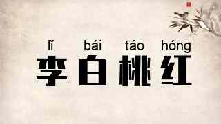 李白桃红