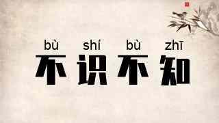 不识不知