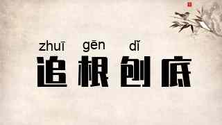 追根刨底