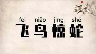 飞鸟惊蛇