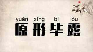 原形毕露