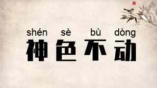 神色不动