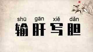 输肝写胆