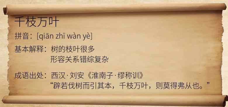 千枝万叶