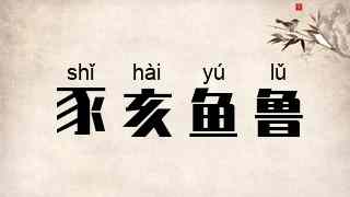 豕亥鱼鲁