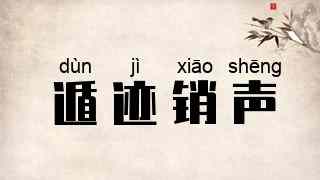 遁迹销声