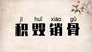 积毁销骨