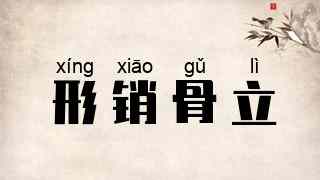 形销骨立