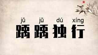 踽踽独行