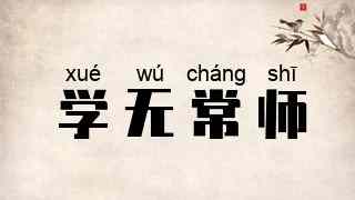 学无常师