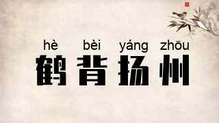 鹤背扬州