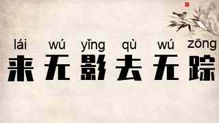 来无影，去无踪