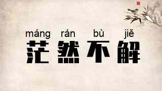 茫然不解