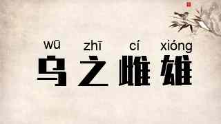 乌之雌雄
