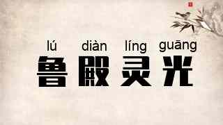 鲁殿灵光