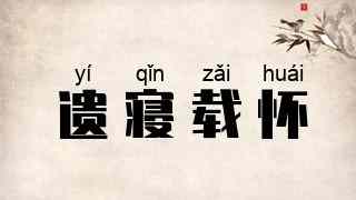 遗寝载怀