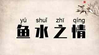 鱼水之情