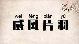 威凤片羽