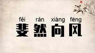 斐然向风
