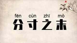 分寸之末