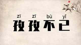 孜孜不已