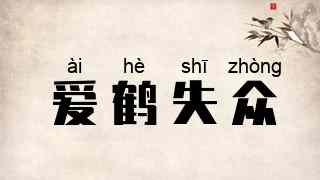 爱鹤失众