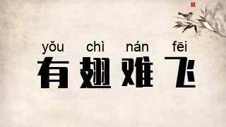 有翅难飞