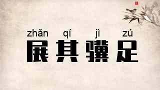 展其骥足
