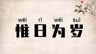 惟日为岁