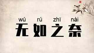 无如之奈