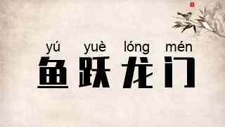 鱼跃龙门