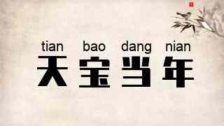 天宝当年