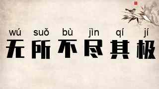 无所不尽其极