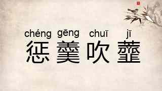 惩羹吹虀