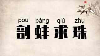 剖蚌求珠