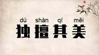 独擅其美