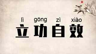 立功自效