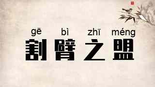 割臂之盟