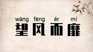 望风而靡