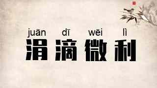 涓滴微利