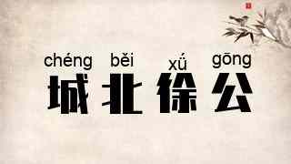 城北徐公