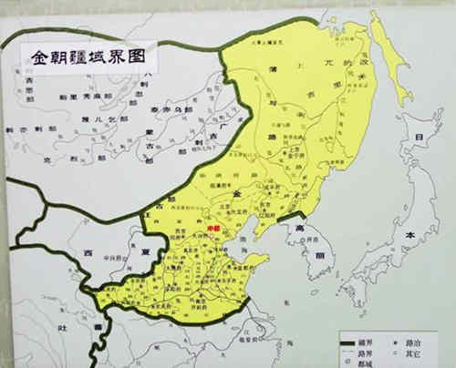 金国疆域有多大