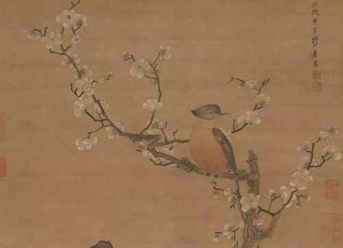《梅花山鸟图 》画了什么