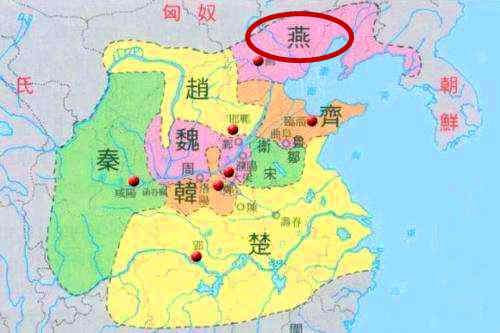 燕赵六国地图图片