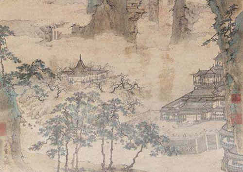 《仙山楼阁图》的赏析