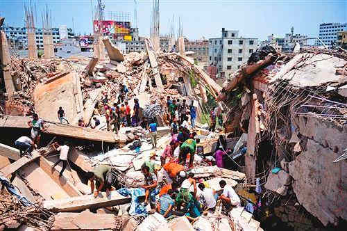 2013年4月24日：孟加拉塌楼事故
