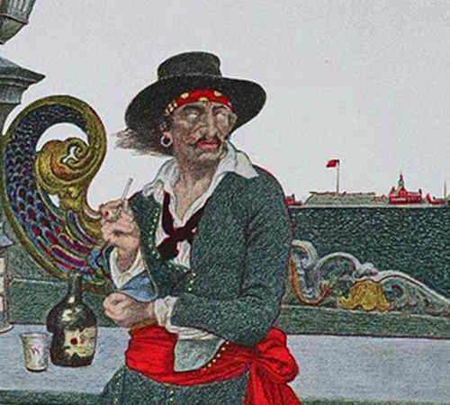 1701年5月23日：基德船长因海盗罪判死刑