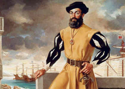 1520年：麦哲伦船队发现麦哲伦海峡